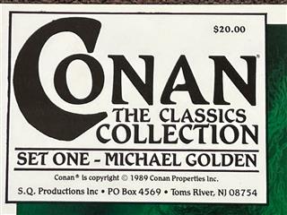 Conan Classics Collection Set #1 Michael Golden Full Color Limited Edition 63/20